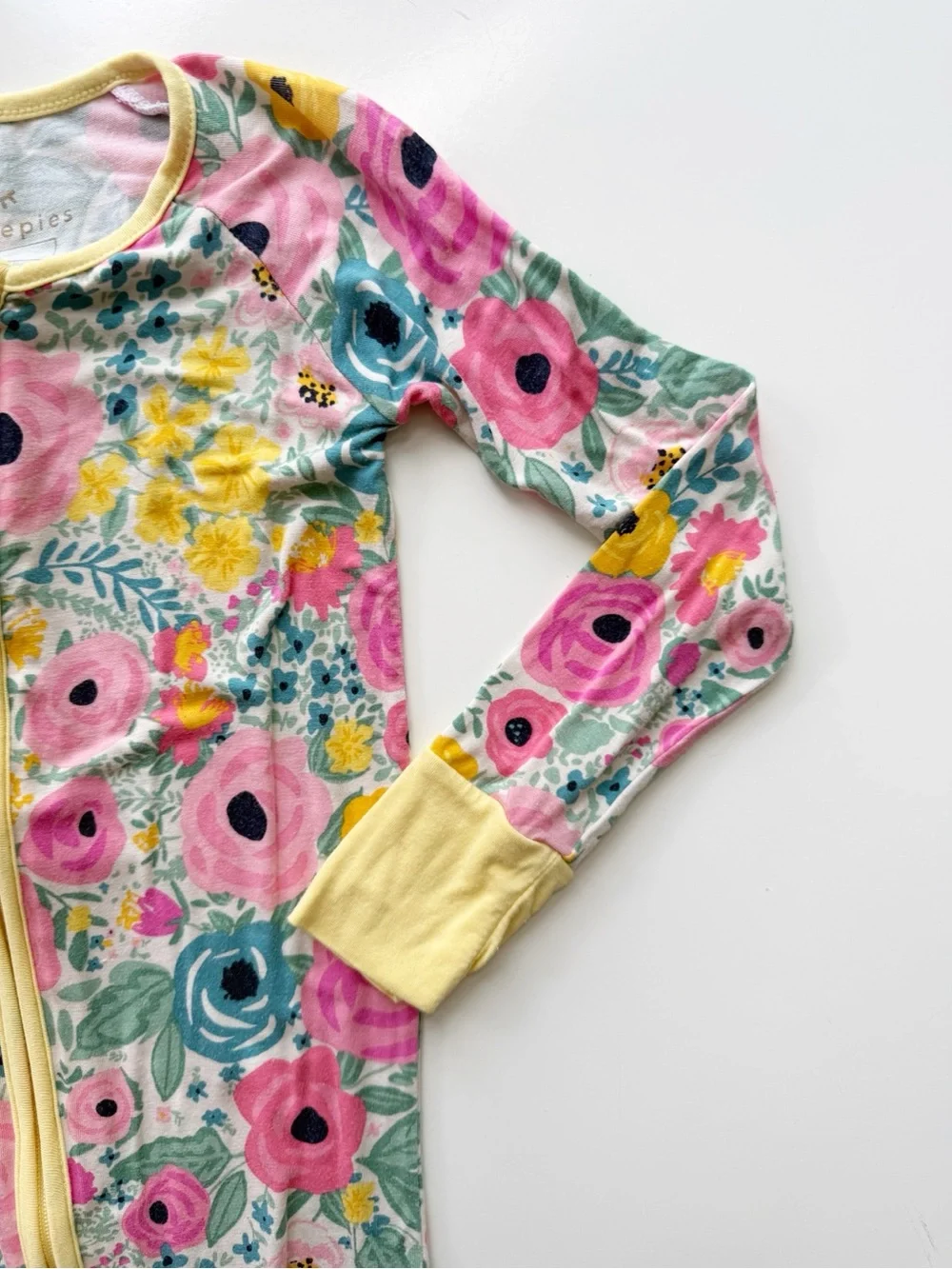 Little Sleepies Secret Garden Bamboo Viscose Zippy Sleeper 3T